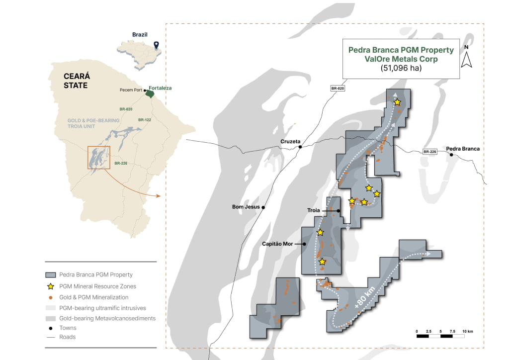 Pedra Branca Property Map